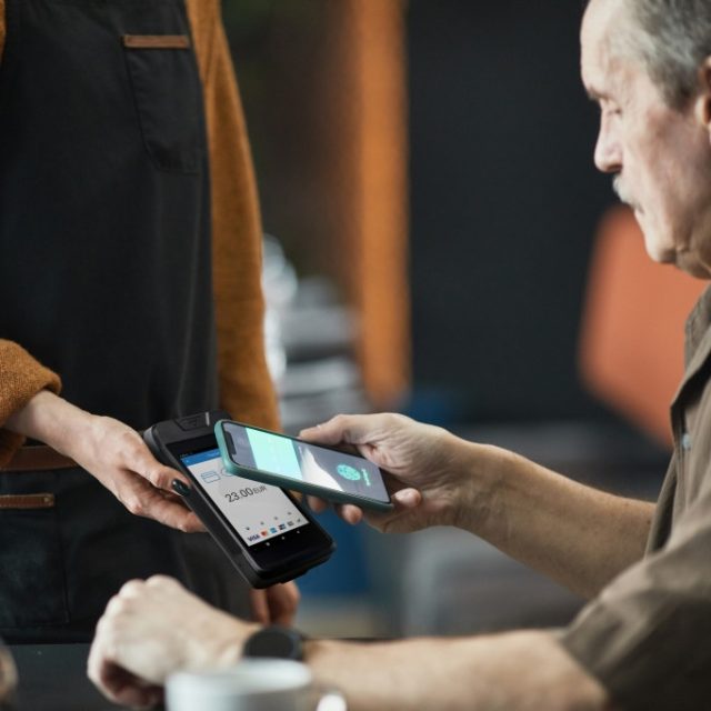 mypos card payment terminal with printer