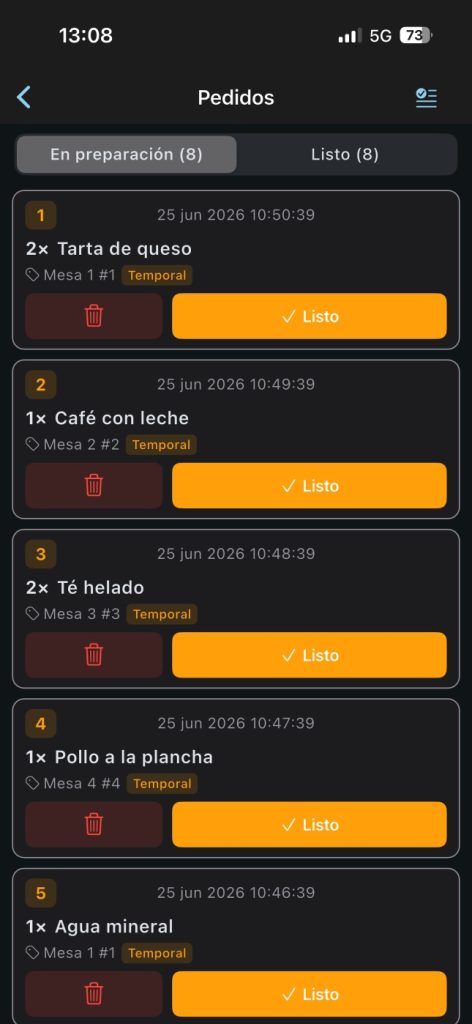 Elementary POS Office - Pedidos
