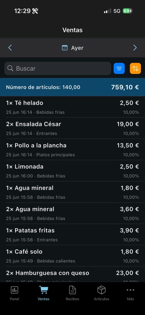 Elementary POS Office - Ventas